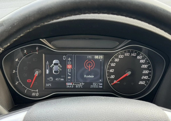 Ford Mondeo cena 30000 przebieg: 277211, rok produkcji 2013 z Mysłowice małe 154